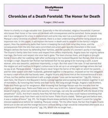  Chronicle of a Death Foretold: A Literary Labyrinth Weaving Love, Honor, and Fate